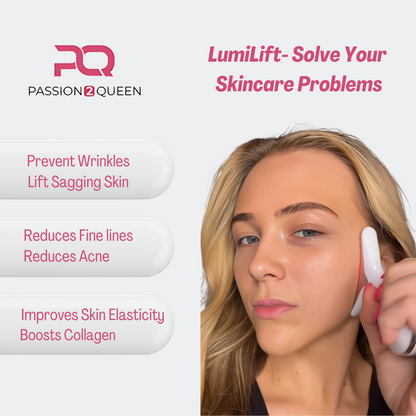 Passion2Queen® LumiLift: 7-in-1 Anti Wrinkle Neck Beauty Device